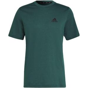 imageadidas Mens Freelift TeeCollegiate GreenWhite