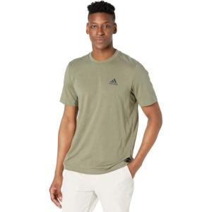 imageadidas Mens Freelift TeeLegacy GreenBlack