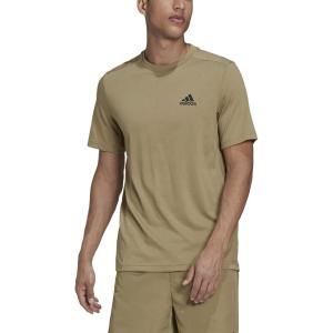 imageadidas Mens Freelift TeeOrbit GreenBlack