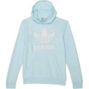 imageadidas Originals Kids Trefoil HoodieAlmost BlueWhite