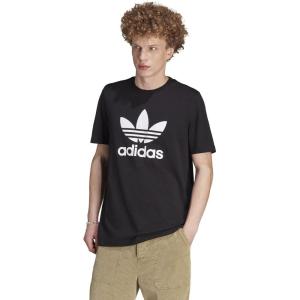 imageadidas Originals Mens Adicolor Classics Trefoil TShirtBlackWhite