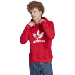 imageadidas Originals Mens Graphics Trefoil Series HoodieBetter Scarlet