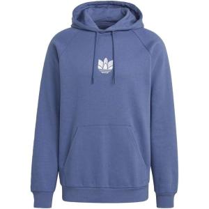 imageadidas Originals Mens Graphics Trefoil Series HoodieCrew Blue
