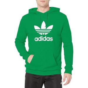 imageadidas Originals Mens Graphics Trefoil Series HoodieGreenWhite