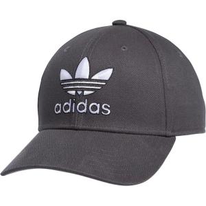 imageadidas Originals Mens Icon 20 Structured Precurve Snapback CapGrey SixWhiteBlack