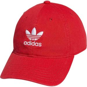 imageadidas Originals Mens Originals Relaxed Plus StrapbackVivid RedWhite
