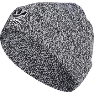 imageadidas Originals Mens Trefoil BeanieOlder ModelBlackwhiteWhite