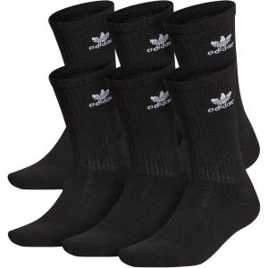 imageadidas Originals Trefoil 6Pair Crew SockBlack