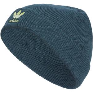 imageadidas Originals Unisex Kids Trefoil BeanieArctic Night BluePulse Yellow