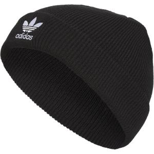 imageadidas Originals Unisex Kids Trefoil BeanieBlackWhite 23