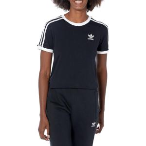 imageadidas Originals Womens 3Stripes TeeBlack
