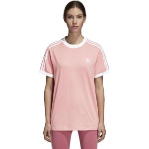 imageadidas Originals Womens 3Stripes TeeTactile Rose