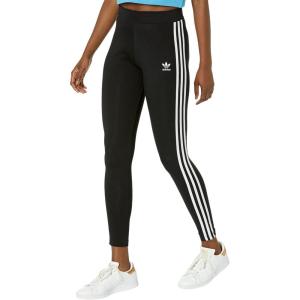 imageadidas Originals Womens Adicolor Classics 3Stripes TightsBlack