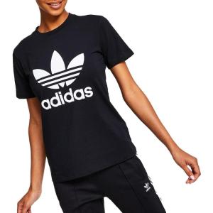 imageadidas Originals Womens Adicolor Classics Trefoil TeeBlack