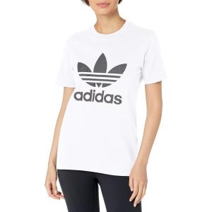 imageadidas Originals Womens Adicolor Classics Trefoil TeeWhite