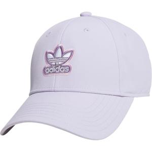 imageadidas Originals Womens Originals Sleek StrapbackSilver Dawn GreyShadow Violet