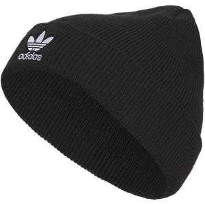 imageadidas Originals Womens Trefoil BeanieBlackWhite 23