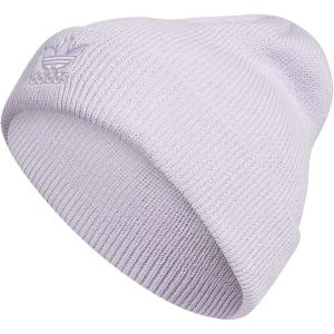 imageadidas Originals Womens Trefoil BeaniePurple TintWhite
