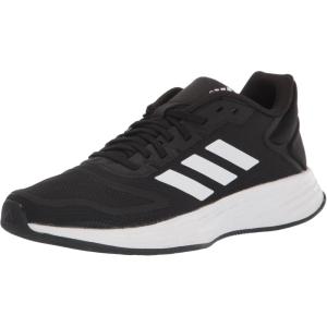 imageadidas UnisexChild Duramo 10 Running Shoes Little Big Kid 28 EUBlackWhiteBlack