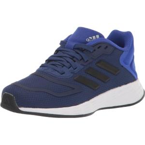 imageadidas UnisexChild Duramo 10 Running Shoes Little Big Kid 28 EULucid BlueBlackVictory Blue