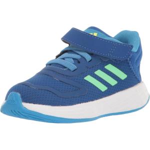 imageadidas UnisexChild Duramo 10 Running Shoes Little Big Kid 28 EUTeam Royal BlueBeam GreenPulse Blue Elastic