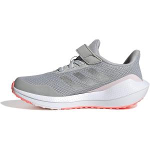 imageadidas UnisexChild EQ21 Running ShoeGreyGreyAcid Red