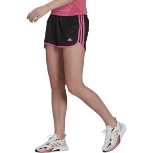 imageadidas Womens Marathon 20 ShortsBlackScreaming Pink