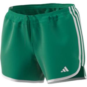 imageadidas Womens Marathon 20 ShortsCourt GreenWhite