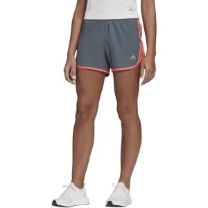 imageadidas Womens Marathon 20 ShortsLegacy BlueSignal Pink