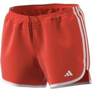 imageadidas Womens Marathon 20 ShortsPreloved RedWhite