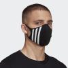 imageAdidas Originals Standard Face Covers 3PackBlackGray