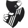 imageAdidas Originals Standard Face Covers 3PackBlackWhiteblack