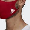 imageAdidas Originals Standard Face Covers 3PackMulticolorBlackWhitePower Red