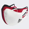 imageAdidas Originals Standard Face Covers 3PackMulticolorBlackWhitePower Red