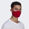 imageAdidas Originals Standard Face Covers 3PackMulticolorBlackWhitePower Red