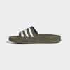 imageadidas Kids Adilette Shower SlideOlive StrataWhiteOlive Strata