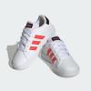 imageadidas Kids Grand Court 20 SneakersCloud WhiteBright RedCore Black
