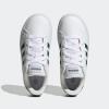 imageadidas Kids Grand Court 20 SneakersCloud WhiteCollegiate GreenCloud W