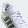 imageadidas Kids Grand Court 20 SneakersFtwr WhiteCore BlackCore Black Elastic