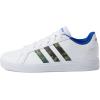 imageadidas Kids Grand Court 20 SneakersFtwr WhiteGreen OxideTeam Royal Blue