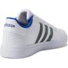 imageadidas Kids Grand Court 20 SneakersFtwr WhiteGreen OxideTeam Royal Blue