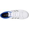 imageadidas Kids Grand Court 20 SneakersFtwr WhiteGreen OxideTeam Royal Blue
