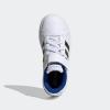 imageadidas Kids Grand Court 20 SneakersFtwr WhiteGreen OxideTeam Royal Blue Elastic