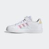 imageadidas Kids Grand Court 20 SneakersFtwr WhiteIridescentFtwr White Elastic
