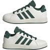imageadidas Kids Grand Court 20 SneakersOff WhiteCollegiate GreenBlack