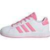 imageadidas Kids Grand Court 20 SneakersWhiteBliss PinkBlack