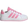 imageadidas Kids Grand Court 20 SneakersWhiteBliss PinkBlack