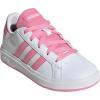 imageadidas Kids Grand Court 20 SneakersWhiteBliss PinkBlack