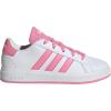 imageadidas Kids Grand Court 20 SneakersWhiteBliss PinkBlack