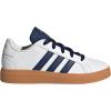 imageadidas Kids Grand Court 20 SneakersWhiteDark BlueGum